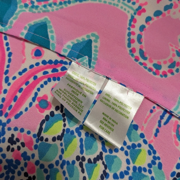 EUC! Lilly Pulitzer Rease Maxi Dress Lilac Rose Chica Ticas Size 4 - Picture 9 of 15